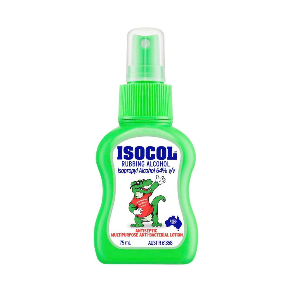 Isocol Rubbing Alcohol Antiseptic Spray 75ml