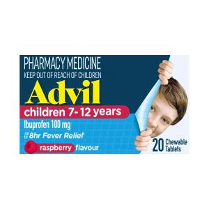 Advil Children 7-12 Years 20 Chewable Tablets
