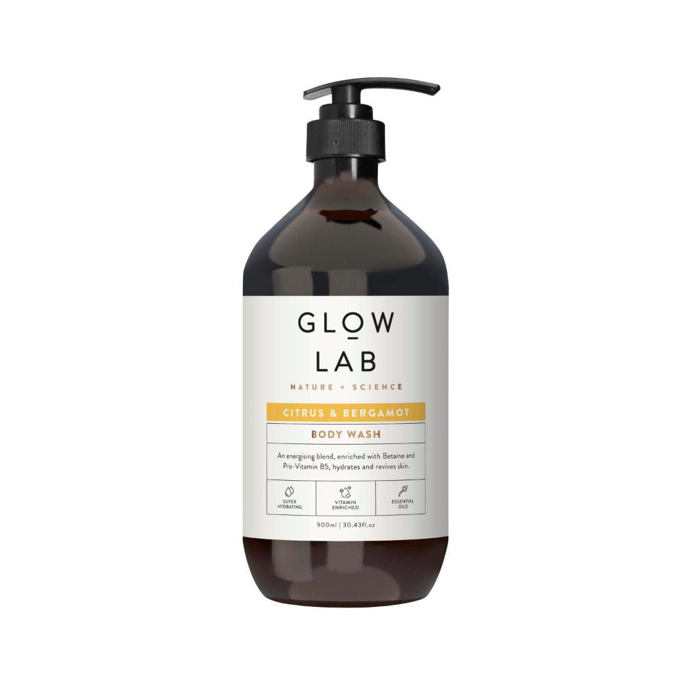 Glow Lab Body Wash Citrus & Bergamot 900ml