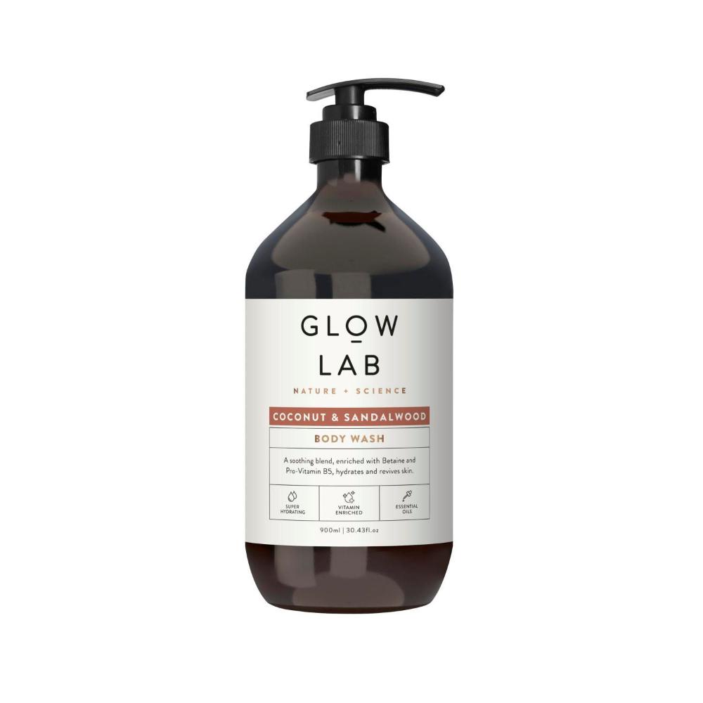 Glow Lab Body Wash Coconut & Sandalwood 900ml