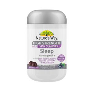Nature's Way High Strength Sleep Ashwagandha Adult Vita Gummies 40 Pack