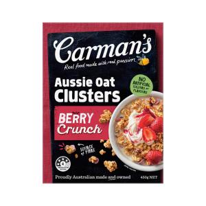 Carman's Aussie Oat Clusters Berry Crunch Value Pack 800g