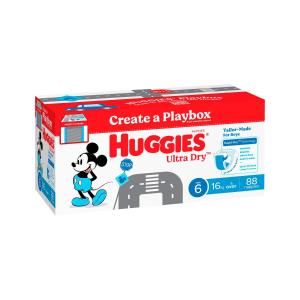 Huggies Ultra Dry Boy Nappies Size 6 88 Pack