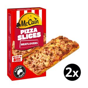 McCain Frozen Meat Lovers Pizza Slices 6 Pack