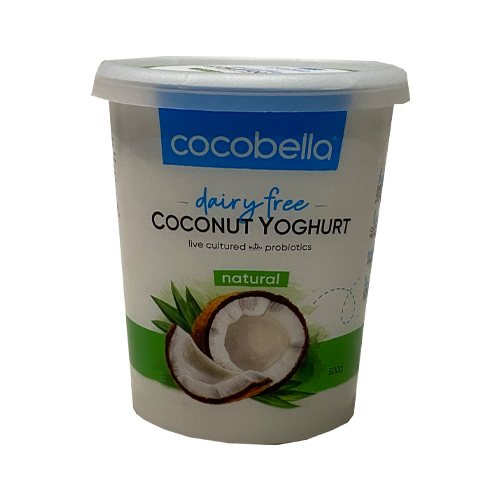 Cocobella Dairy Free Coconut Yoghurt Natural 500g