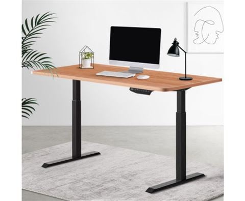 Artiss Standing Desk Sit Stand Motorised Electric Computer Laptop Table 120cm Dual Motor