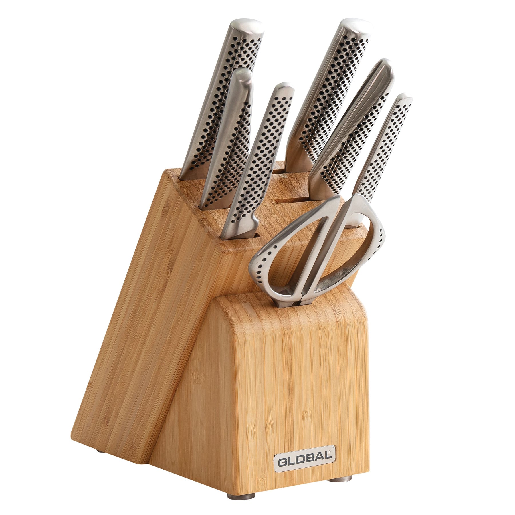 Global Takashi Knife Block 8 Piece Set