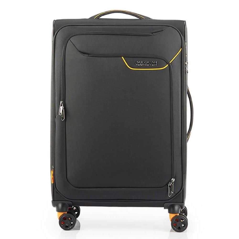 American Tourister Applite 4 Eco 71 cm Spinner - Black / Mustard