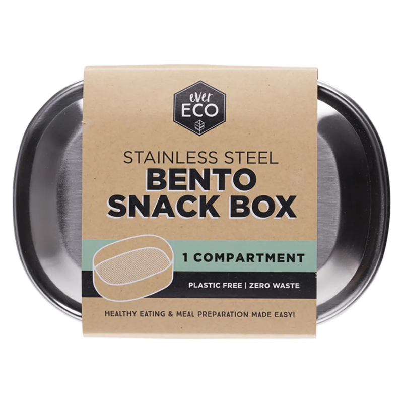 Ever Eco Stainless Steel Bento Snack Box - 1 Compartment