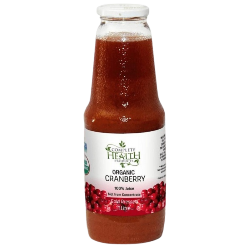 Complete Health - Organic Cranberry 100% Juice - 1L