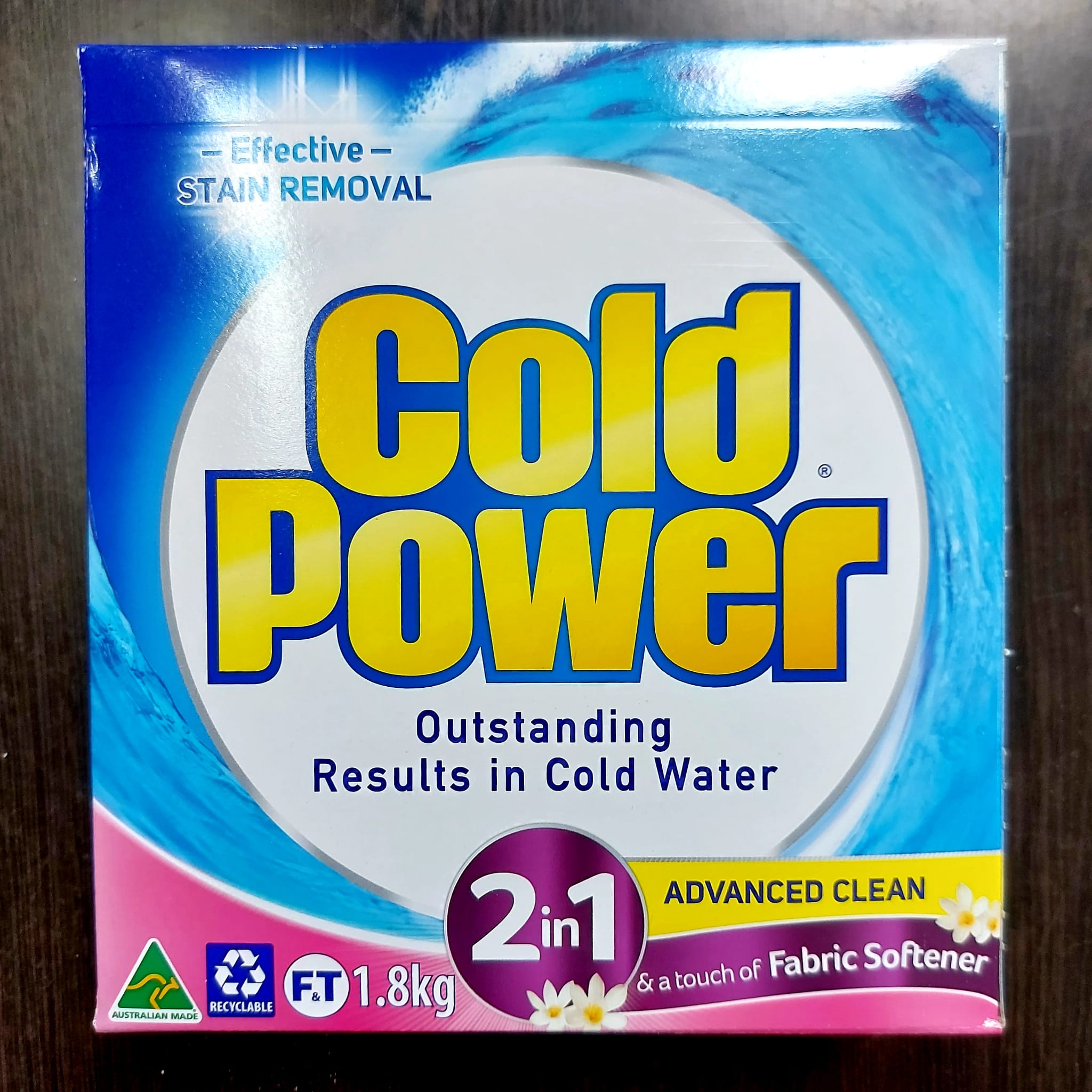 Cold Power 2 in 1 Advanced Clean Laundry Powder 1.8 kg