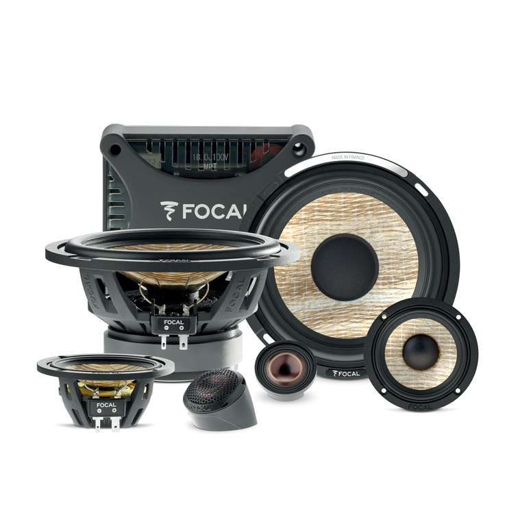 Focal PS 165 F3E 6-1/2" Expert Flax Evo 3-Way Component Speakers