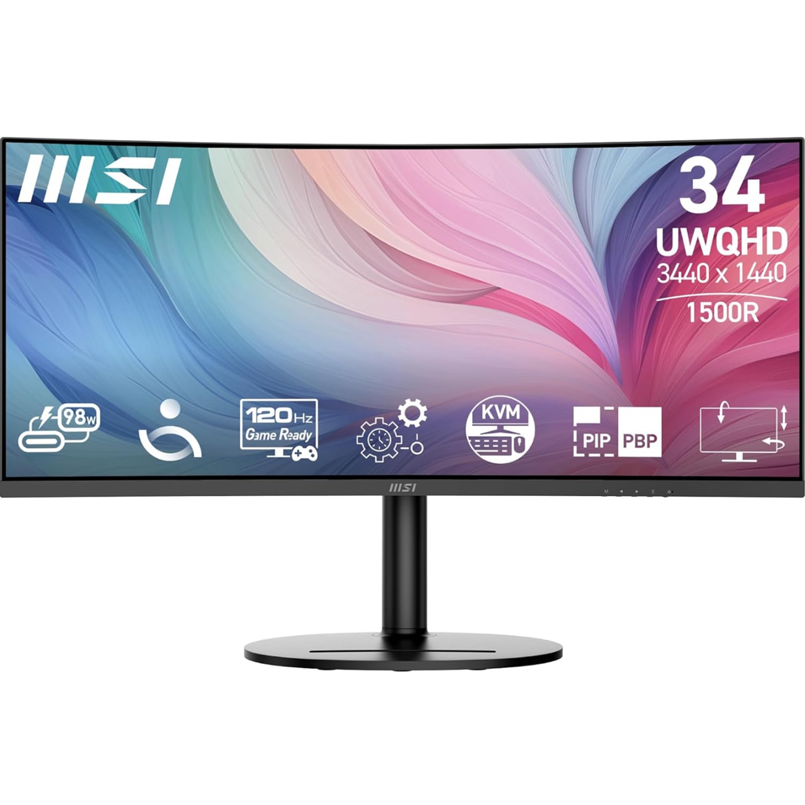 MSI Modern MD342CQP 34" UWQHD 120Hz Curved Monitor