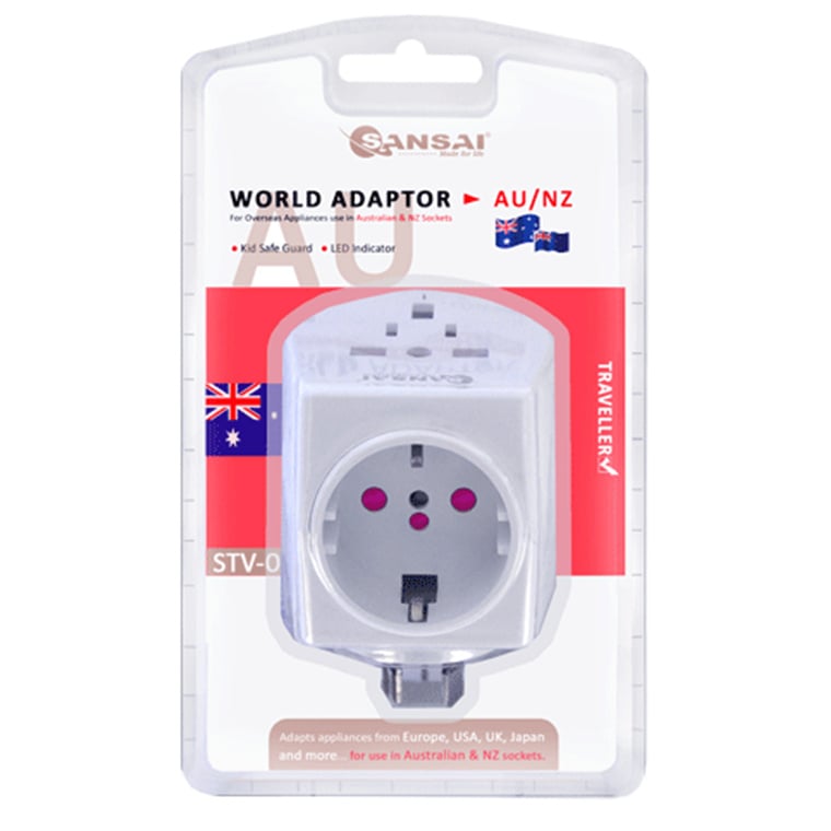 Sansai Universal Travel Adaptor
