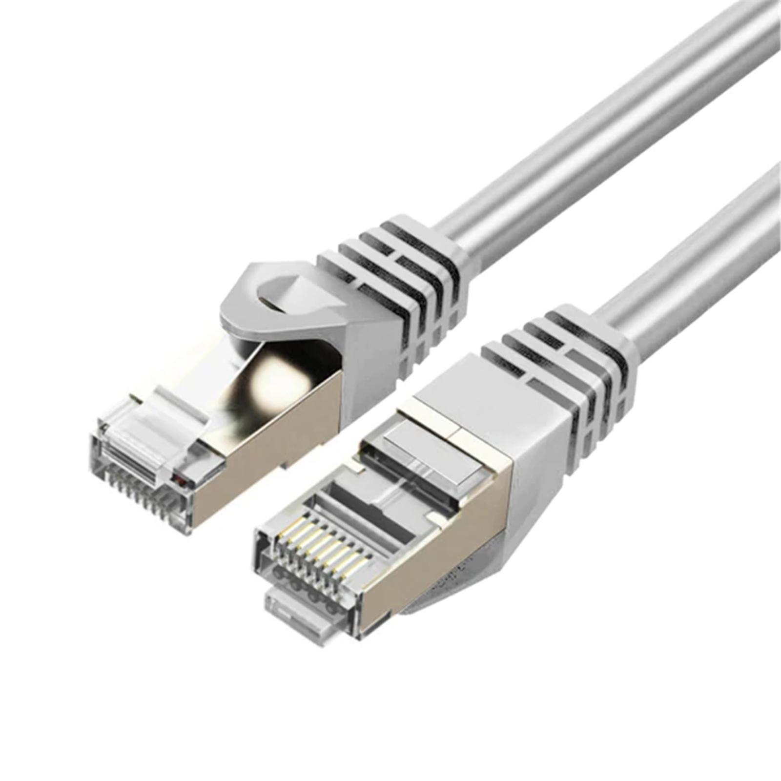 Cruxtec 3M Cat7 10GbE SF/FTP Triple Shielding Black Ethernet Cable