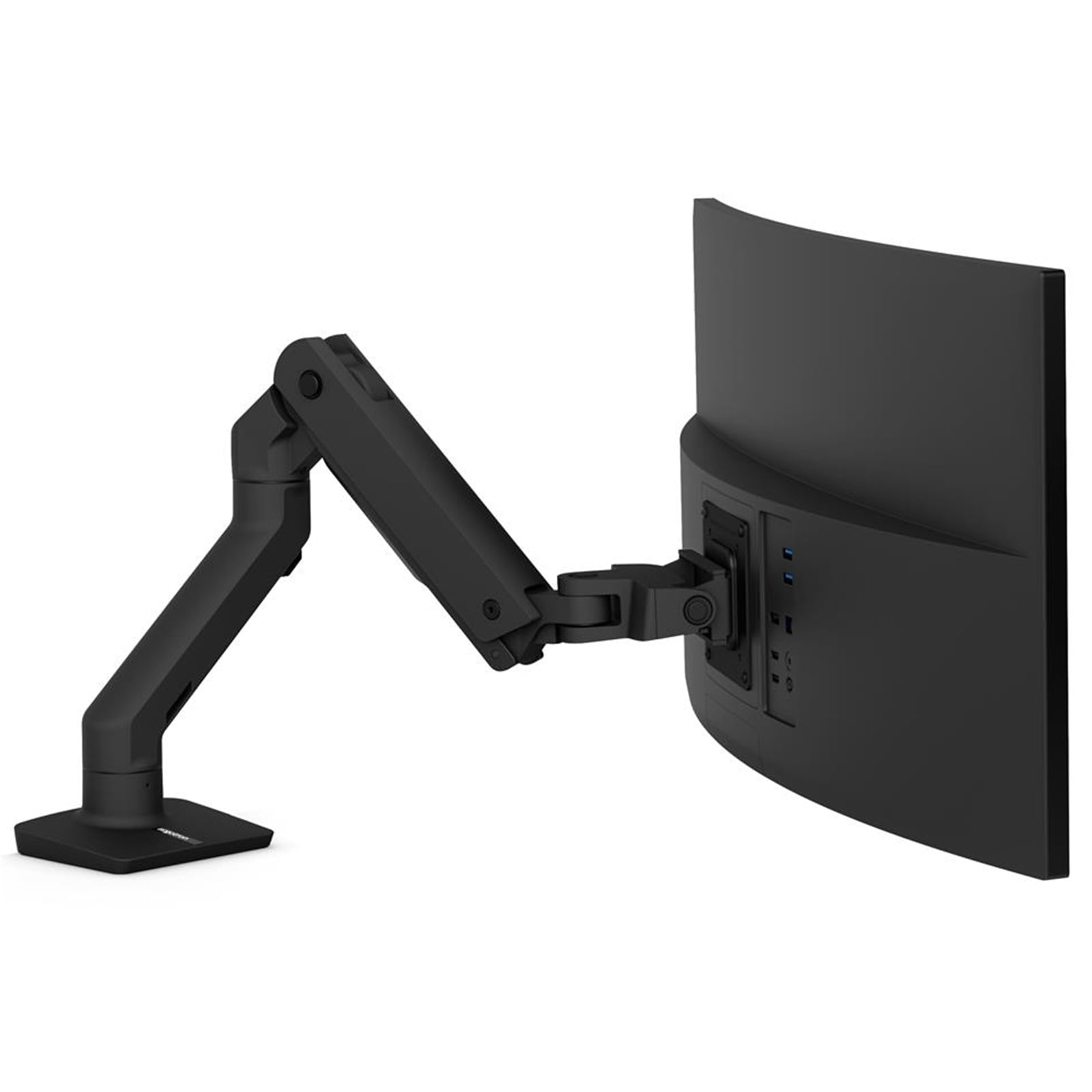 Ergotron 45-475-224 HX Desk Monitor Arm (Matte Black)