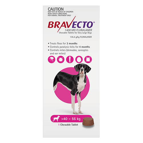 Bravecto Very Large Dog Purple