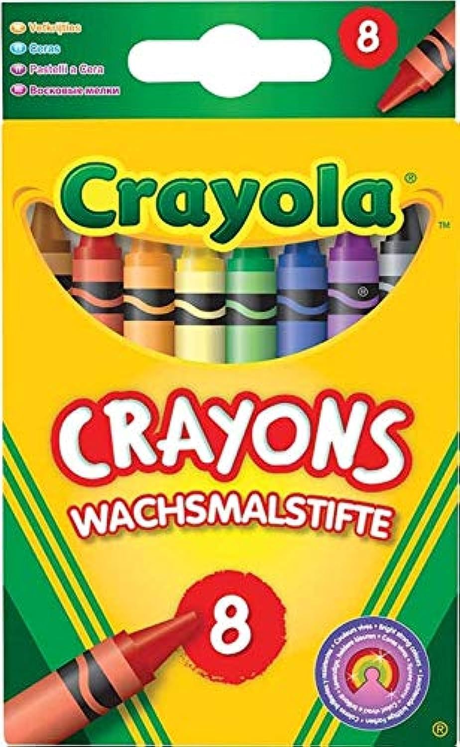 Crayola 114574 Coloured Crayons ( 8 Pack )