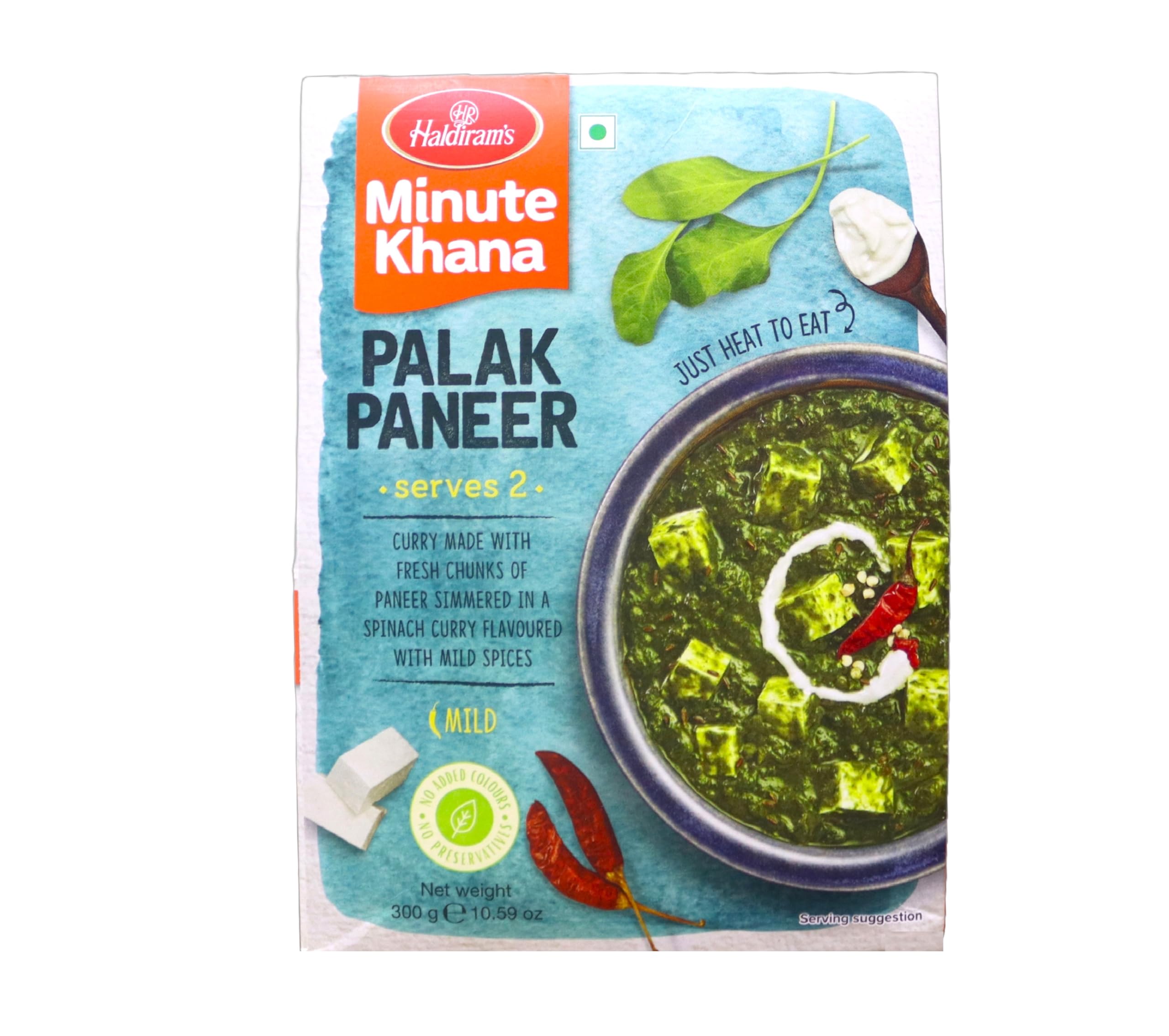 Haldiram's Dilli Style Palak Paneer, 300g