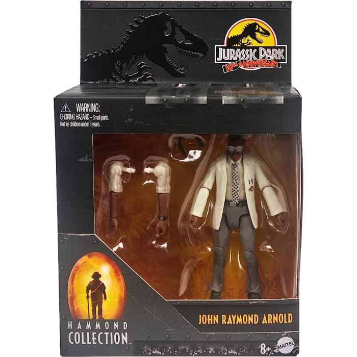Jurassic World Ray Arnold Hammond Collection Figure White
